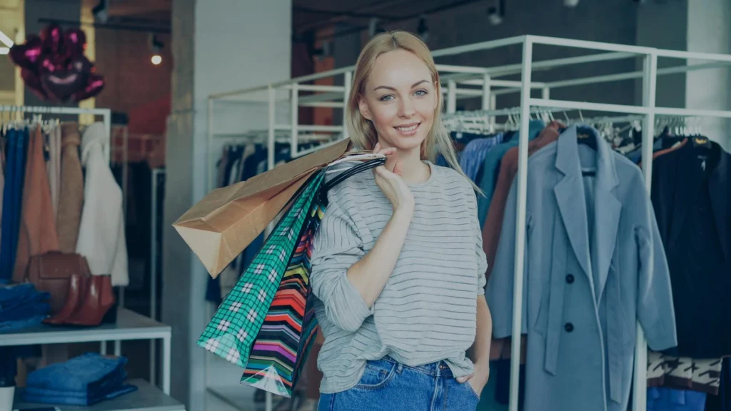 Fashion Model Clothing Store