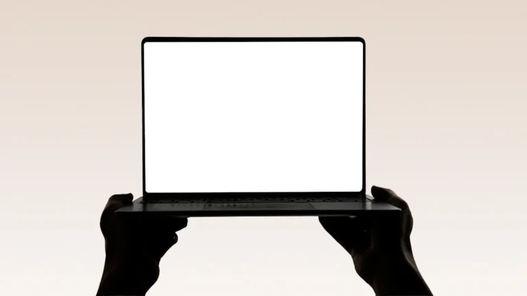 Laptop Web Design