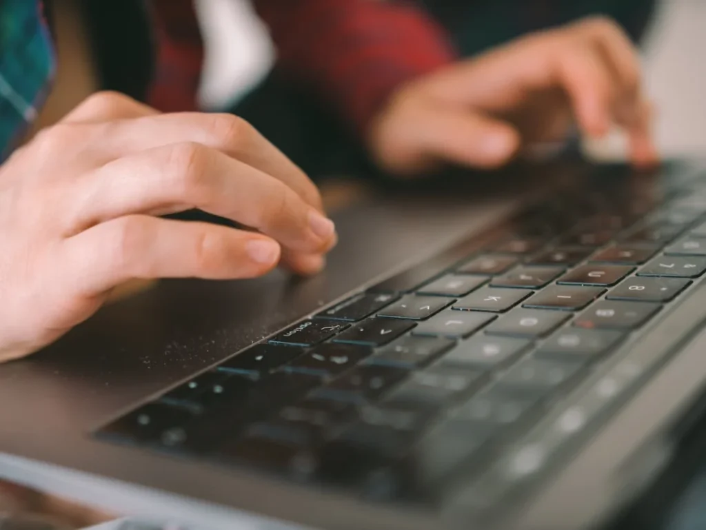 Laptop Website Design
