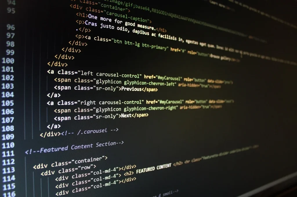 Laptop Website Layout