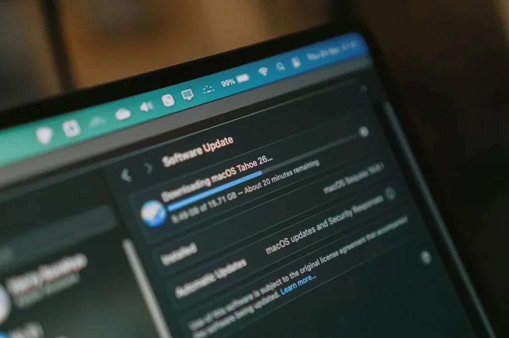 News Website Computer Screen