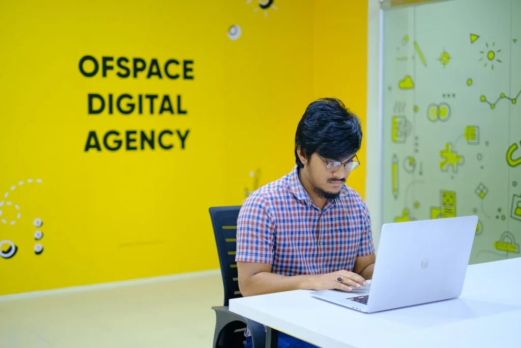 Office Building Laptop