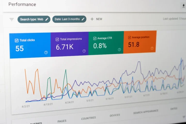 Jasa SEO Bergaransi Halaman 1 Google - Garansi Traffic Naik 1 Search Results Laptop Success Graph