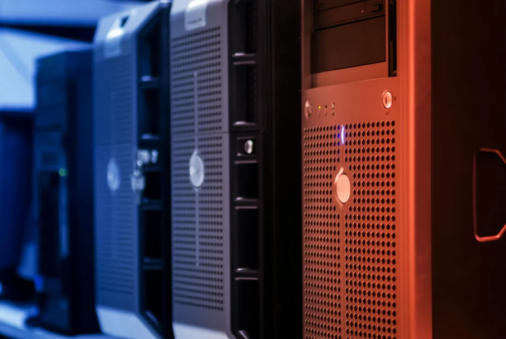 Server Hardware Computer Code