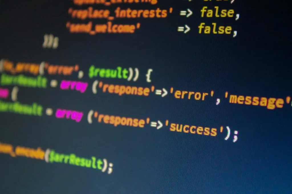 Website Error Broken Screen